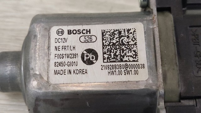 Мотор стеклоподъемника водительской двери 82450GI010 HYUNDAI