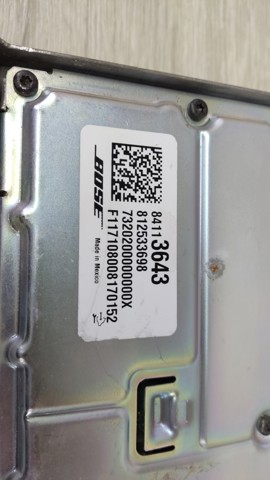 84113643 GM Усилитель звука аудиосистемы купить в Черновцы