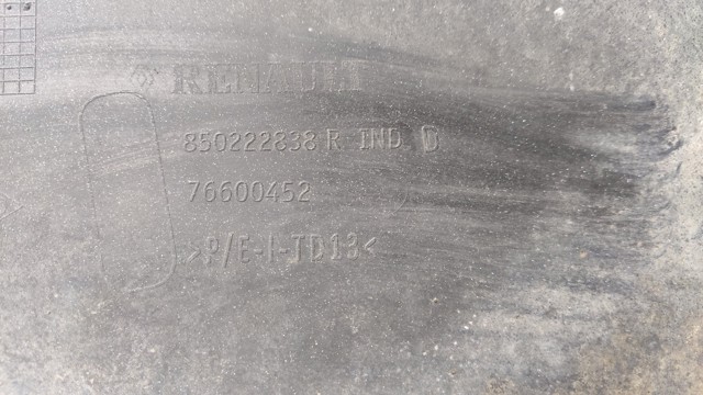 850222838R RENAULT Задний бампер купить в Киев