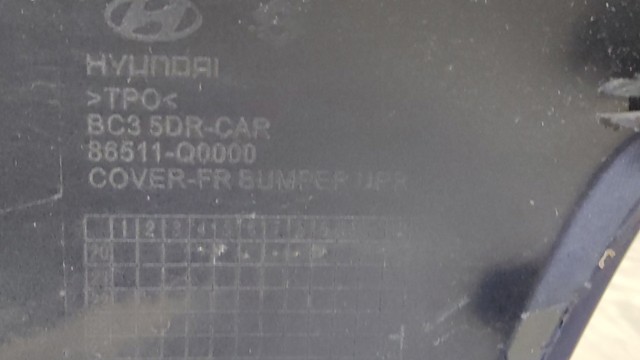 HYUNDAI 86511Q0000 Бампер передний, верхняя часть в наличии Житомир