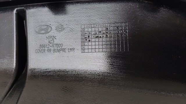 86612K7000 Бампер задний, нижняя часть купить Запорожье