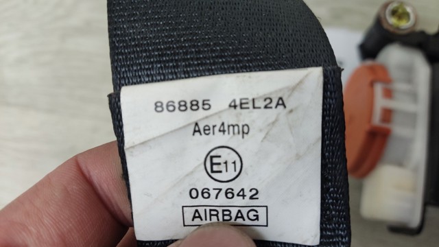 NISSAN 868854EL2A Левый ремень безопасности в наличии Павлоград