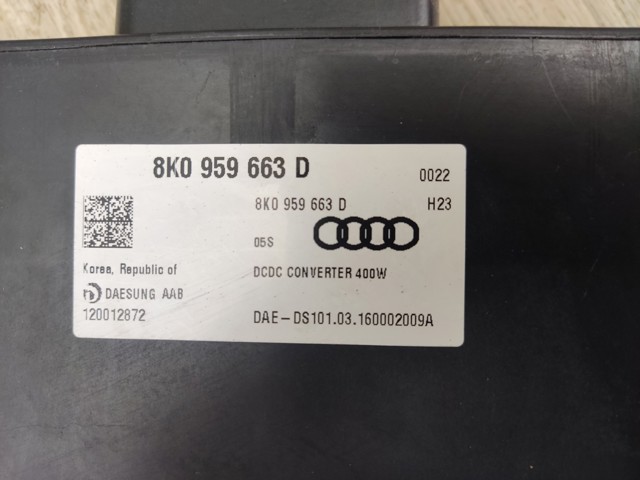 Стабилизатор напряжения 8K0959663D VAG