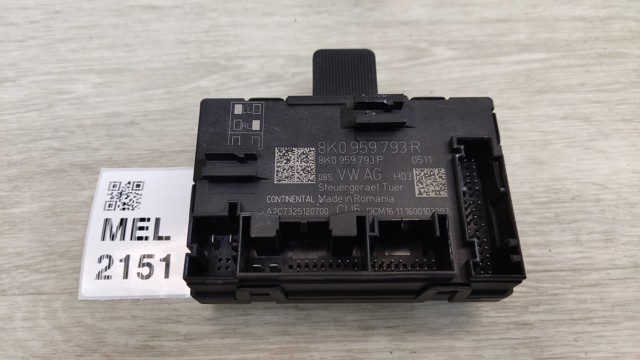 Блок комфорта передней двери 8K0959793R VAG