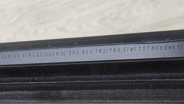 VAG 8R0853764F2ZZ Молдинг опускного стекла двери задней правой в наличии Полтава