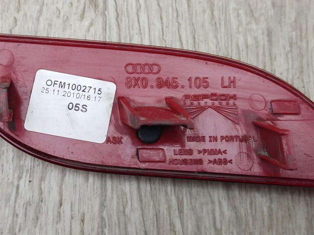 VAG 8X0945105 Левый отражатель заднего бампера в наличии Тернополь