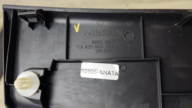 909055NA1A NISSAN Обшивка (облицовка) крышки багажника (двери 3/5-й задней) купить в Одесса
