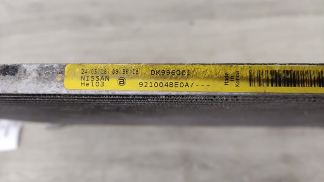 NISSAN 921004BE0B Радиатор кондиционера в наличии Киев