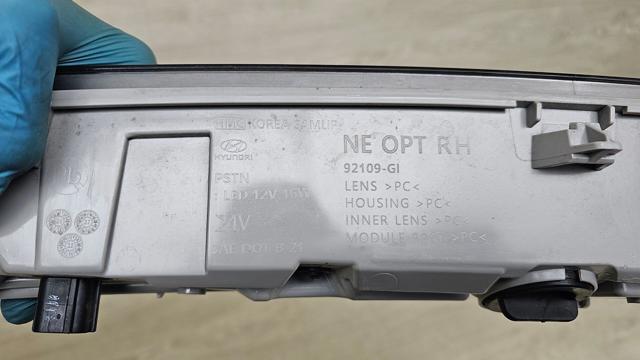 HYUNDAI 92109GI000 Фара дневного света правая в наличии Одесса