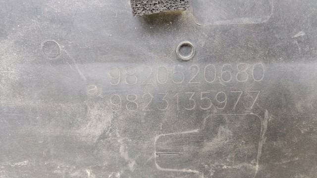 9820520680 PEUGEOT Молдинг двери задней левой нижний купить в Черновцы
