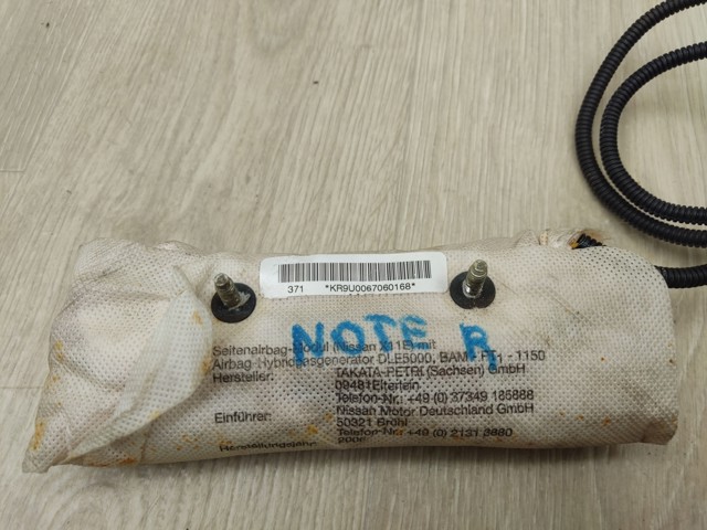 NISSAN 985H09U00A Подушка безопасности (AIRBAG) спинки сиденья правого в наличии Киев