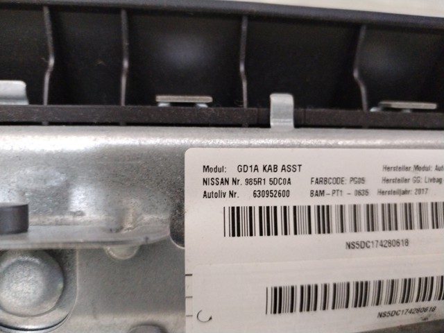 Подушка безопасности (AIRBAG) пассажирская, защиты коленей 985R15DC0A NISSAN