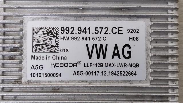 VAG 992941572CE Блок розжига ксенона в наличии Ужгород