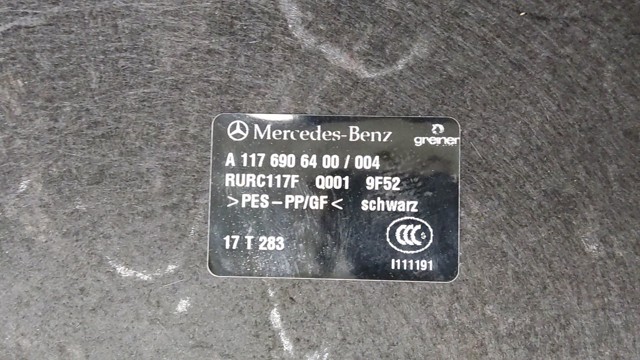 Задняя полка A11769069009F52 MERCEDES