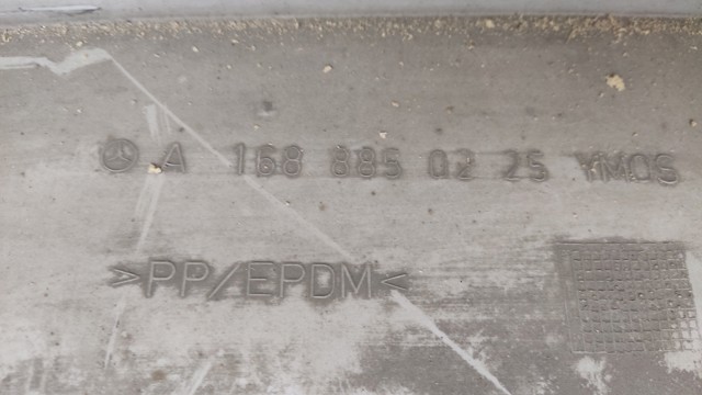 MERCEDES A1688850225 Задний бампер в наличии Николаев