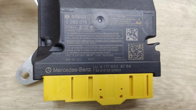 MERCEDES A1779006704 Модуль-процессор управления подушкой безопасности (ЭБУ AIRBAG) в наличии Николаев