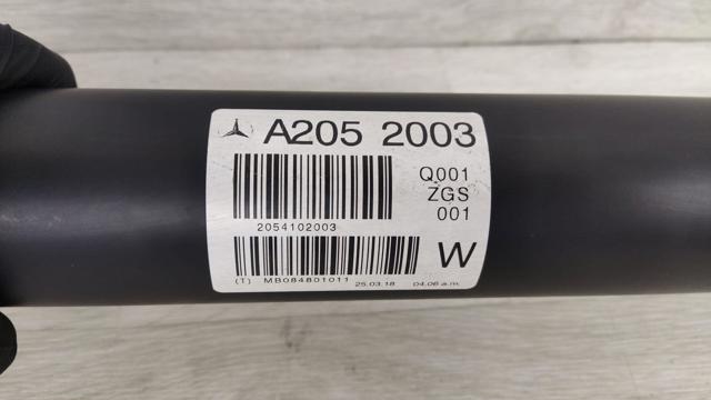 MERCEDES 2054102003 Кардан задний в наличии Ужгород