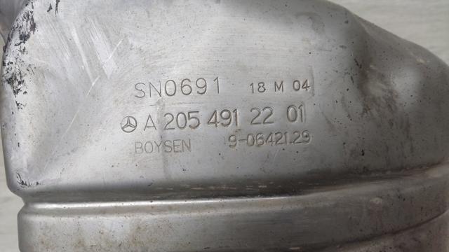A2054904300 MERCEDES Глушитель задний купить в Житомир
