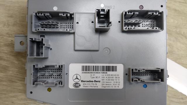 Блок управления сигналами SAM A2059006330 MERCEDES