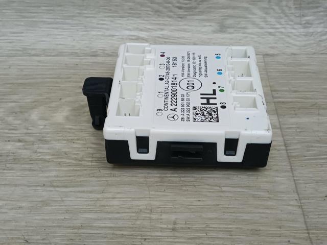 Блок комфорта задней двери A2229001814 MERCEDES