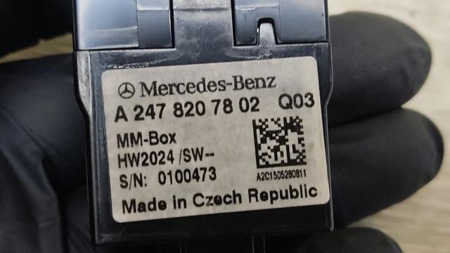 MERCEDES A2478207802 Блок управления мультимедийный в наличии Винница