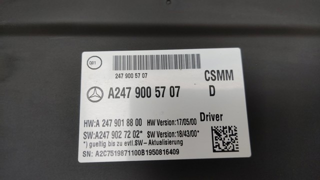 A2479005707 Mercedes