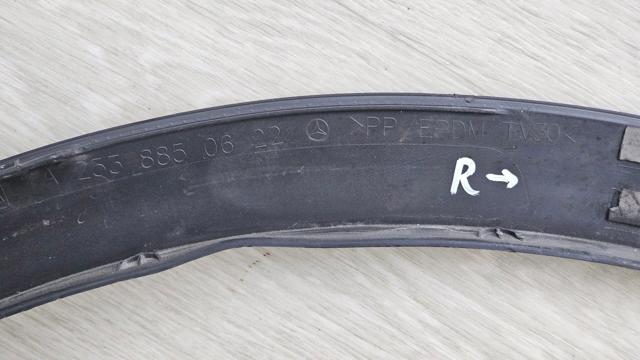 A2538850622 Расширитель (накладка) арки переднего крыла правый купить Ужгород