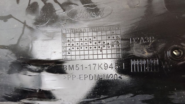 BM5117K945E FORD Решетка бампера переднего центральная купить в Днепр