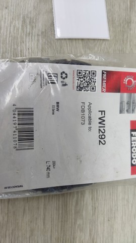 Датчик износа тормозных колодок FWI292 FERODO