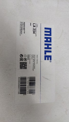 LA234 MAHLE Фильтр салона купить в Житомир