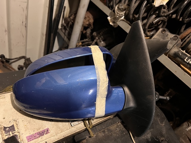 Зеркало заднего вида, левое 96546905 GM