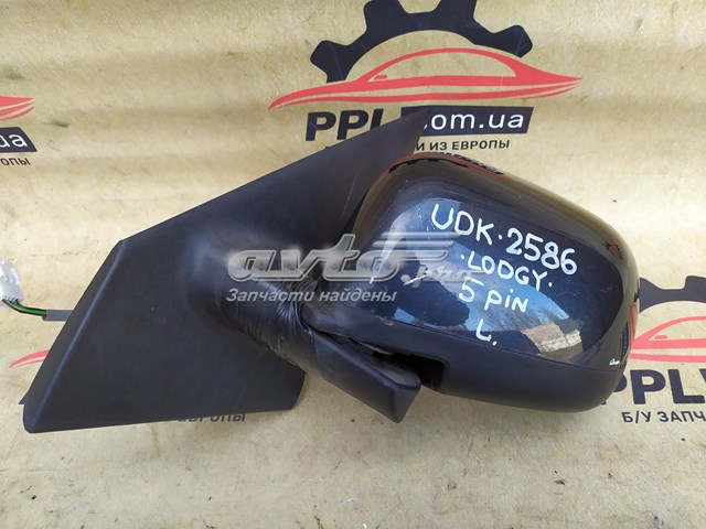Зеркало заднего вида, левое 12893080 RENAULT
