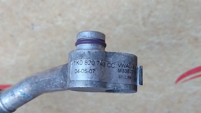 Шланг кондиционера, от осушителя к компрессору 1K0820743CC VAG