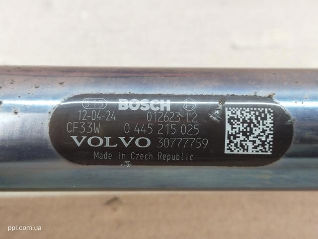 30777759 VOLVO Распределитель топлива (рампа) купить в Львов