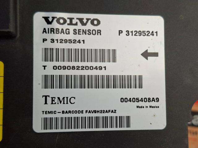 31295241 Модуль-процессор управления подушкой безопасности (ЭБУ AIRBAG) купить Харьков