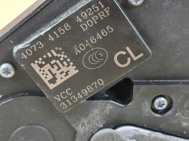 VOLVO 31349870 Замок двери задней левой в наличии Каменское