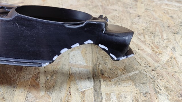 51117300737 BMW Заглушка (решетка) противотуманных фар бампера переднего левая купить в Винница