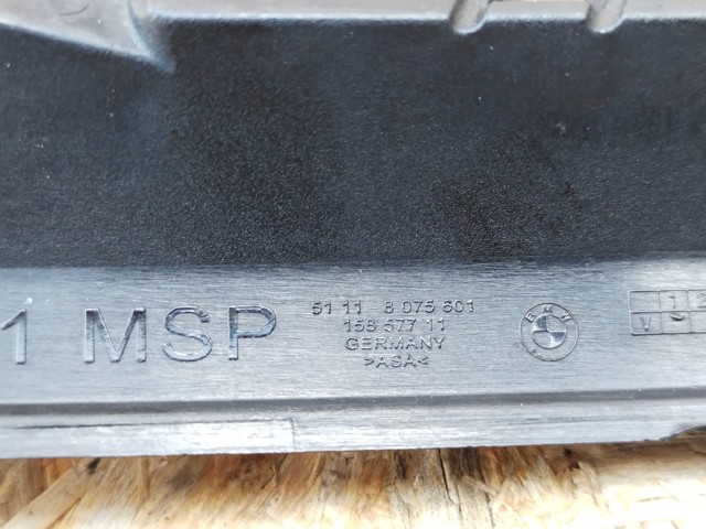 51118075601 BMW Решетка бампера переднего левая нижняя купить в Сумы