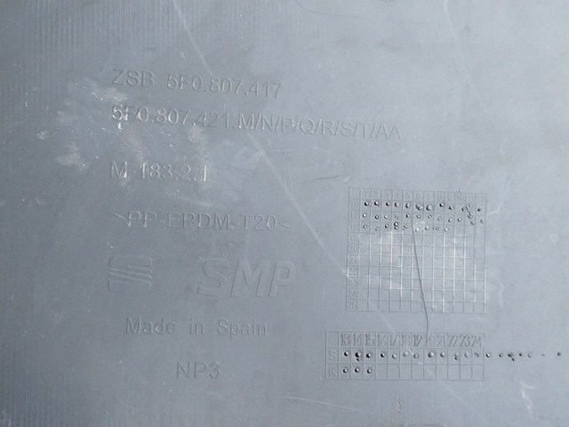5F0807417 VAG Задний бампер купить в Ужгород