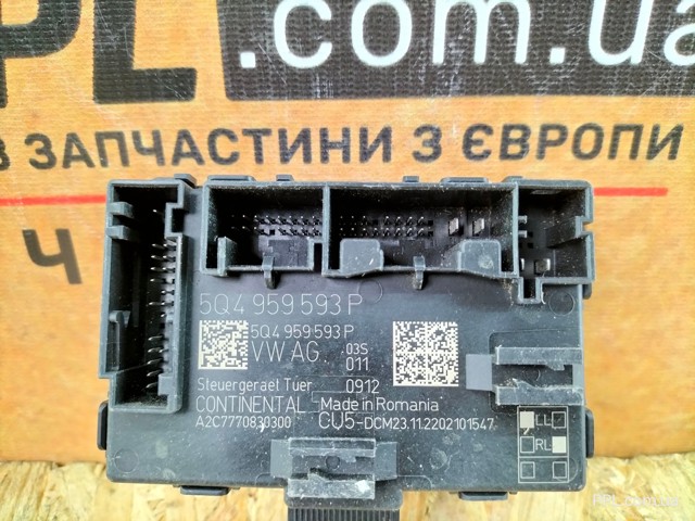 5Q4959593P VAG Блок комфорта передней двери купить в Черкассы