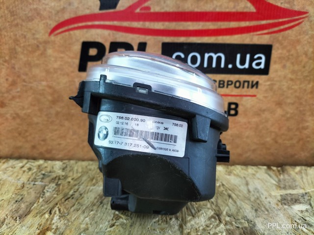 63177317251 BMW Фара противотуманная левая купить в Днепр