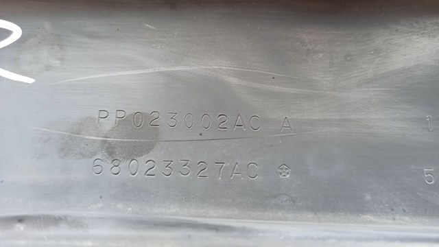 Рамка радиатора верхняя 68023327AC CHRYSLER