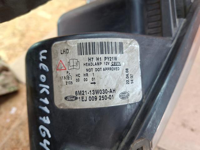 FORD 6M2113W030AH Левая фара в наличии Запорожье