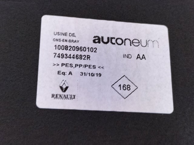 RENAULT 749344682R в наличии Украина