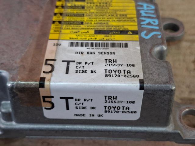 TOYOTA 8917002560 Модуль-процессор управления подушкой безопасности (ЭБУ AIRBAG) в наличии Николаев