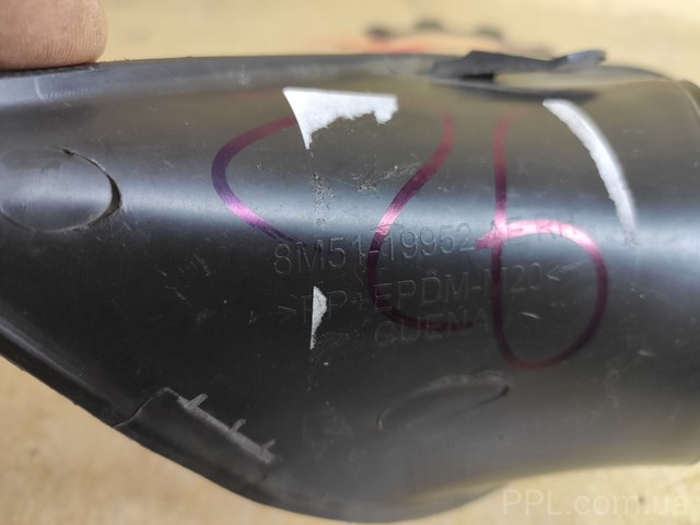 FORD 8M5119952AE Заглушка (решетка) противотуманных фар бампера переднего правая в наличии Запорожье