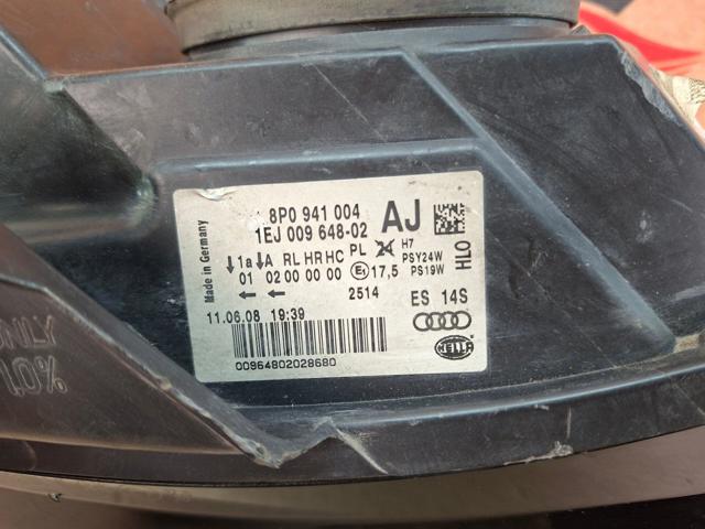 8P0941004AJ VAG Фара правая купить в Житомир