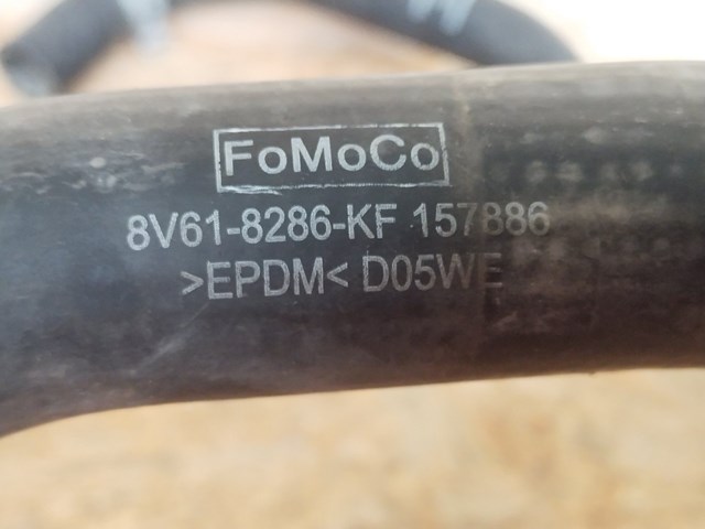 Патрубок радиатора охлаждения нижний 8V618286KF FORD