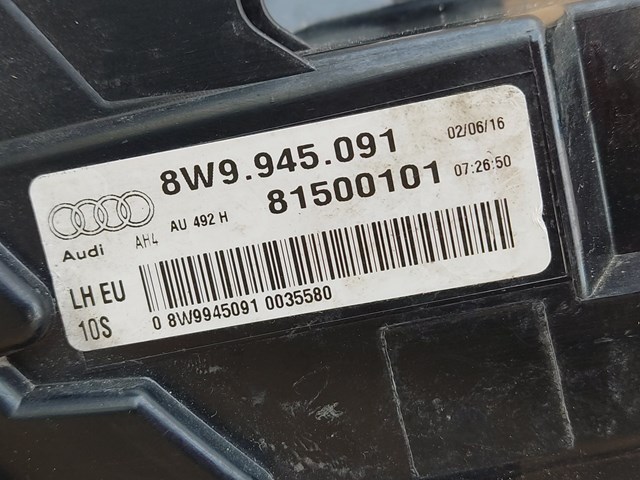 8W9945091 VAG Фонарь задний левый внешний купить в Ужгород