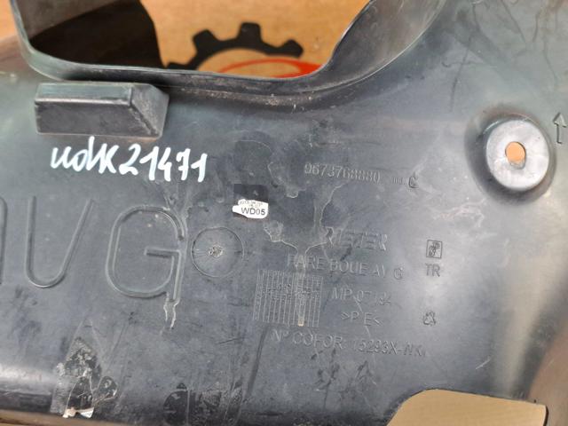 PEUGEOT 9673768880 Подкрылок крыла переднего левый в наличии Полтава